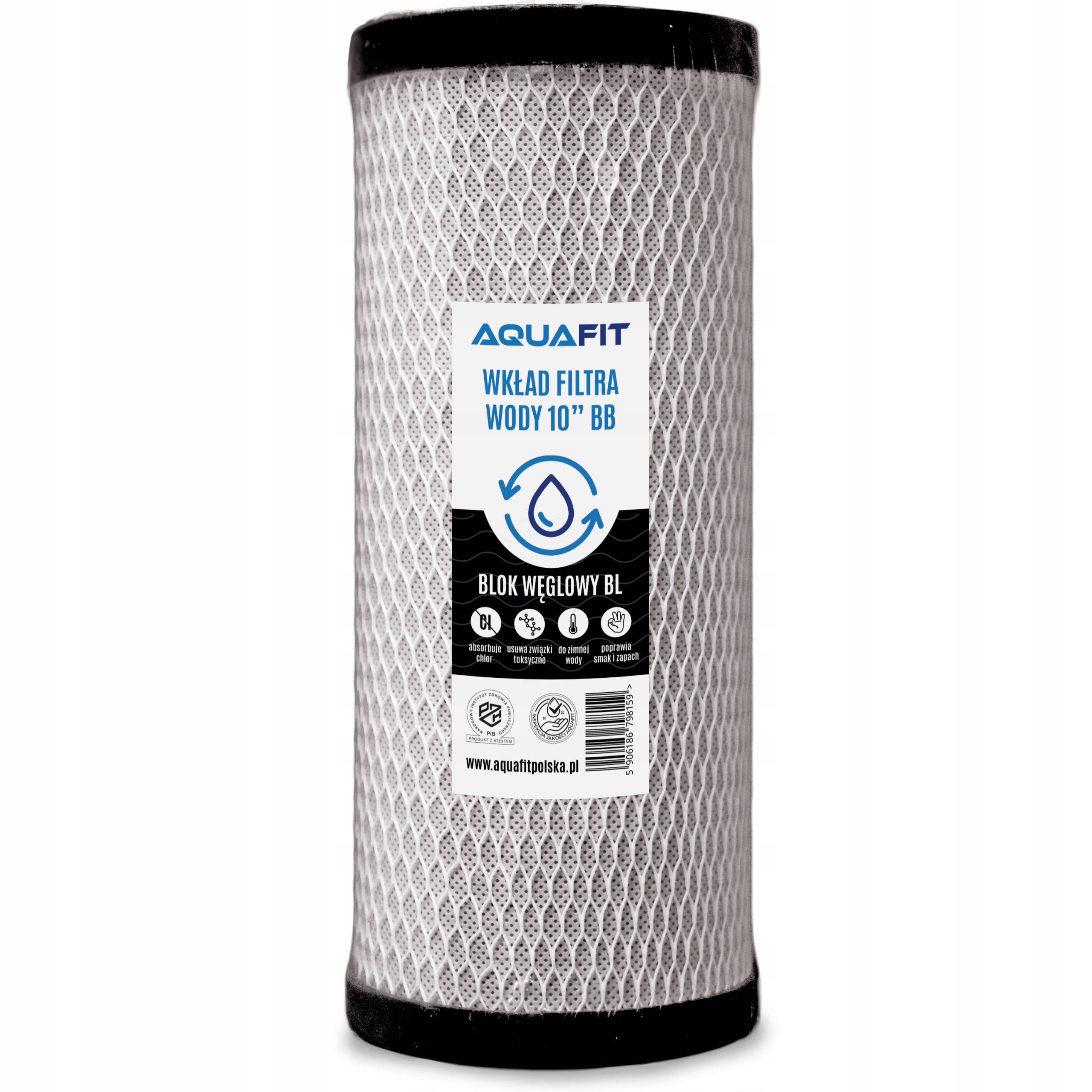 Filtračná vložka Aquafit na vodu 10" BB Big Blue Carbon Block BL 0 l